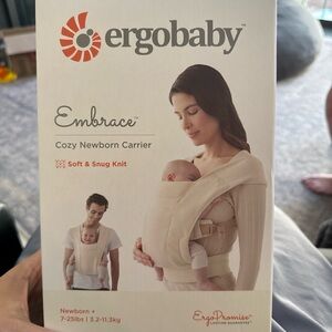 Ergobaby Embrace Soft Knit Carrier in Cream